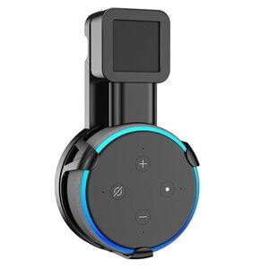 Wali Echo Dot 3rd Gen Smart Speaker Outlet Wall Mount With Cable Mgmt